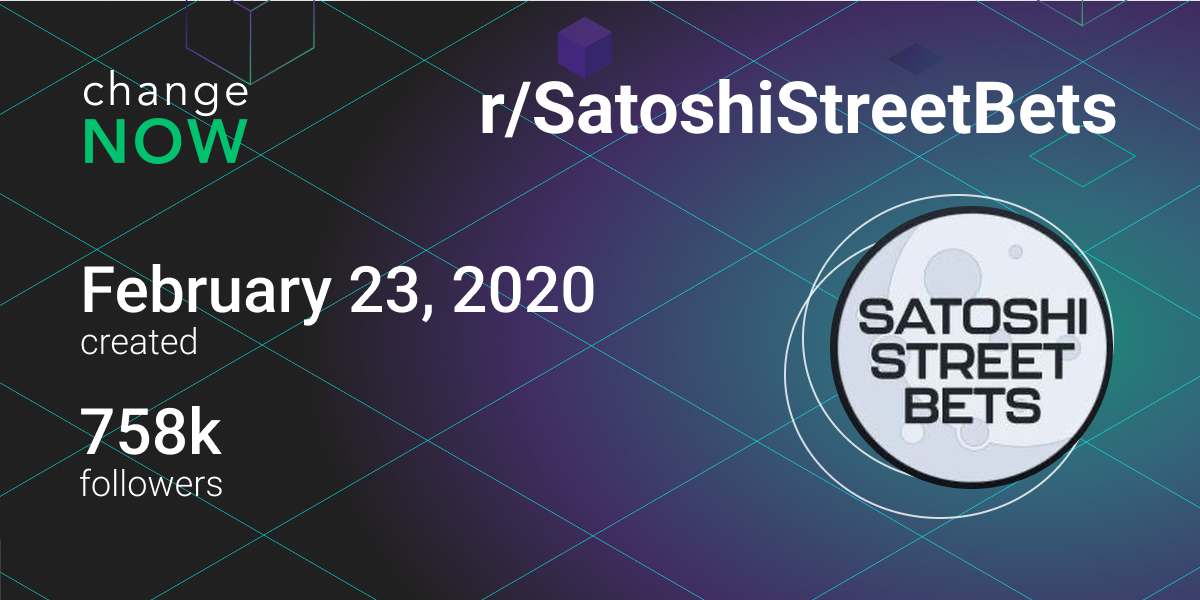 r/SatoshiStreetBets - memecoins + stock market style trading