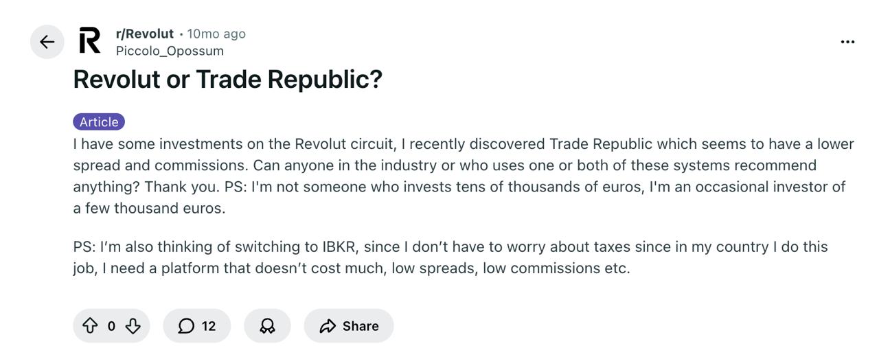 This image shows the Reddit review.