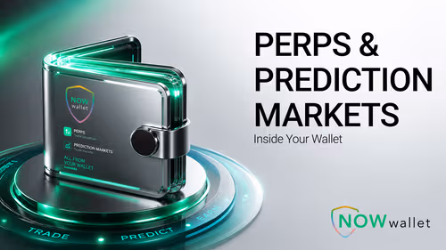 Perps and prediction markets directly from your wallet