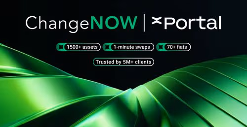 This image illustrates the picture of the article "ChangeNOW powers swaps in xPortal: Guide".