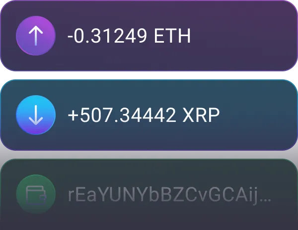 transaction statuses